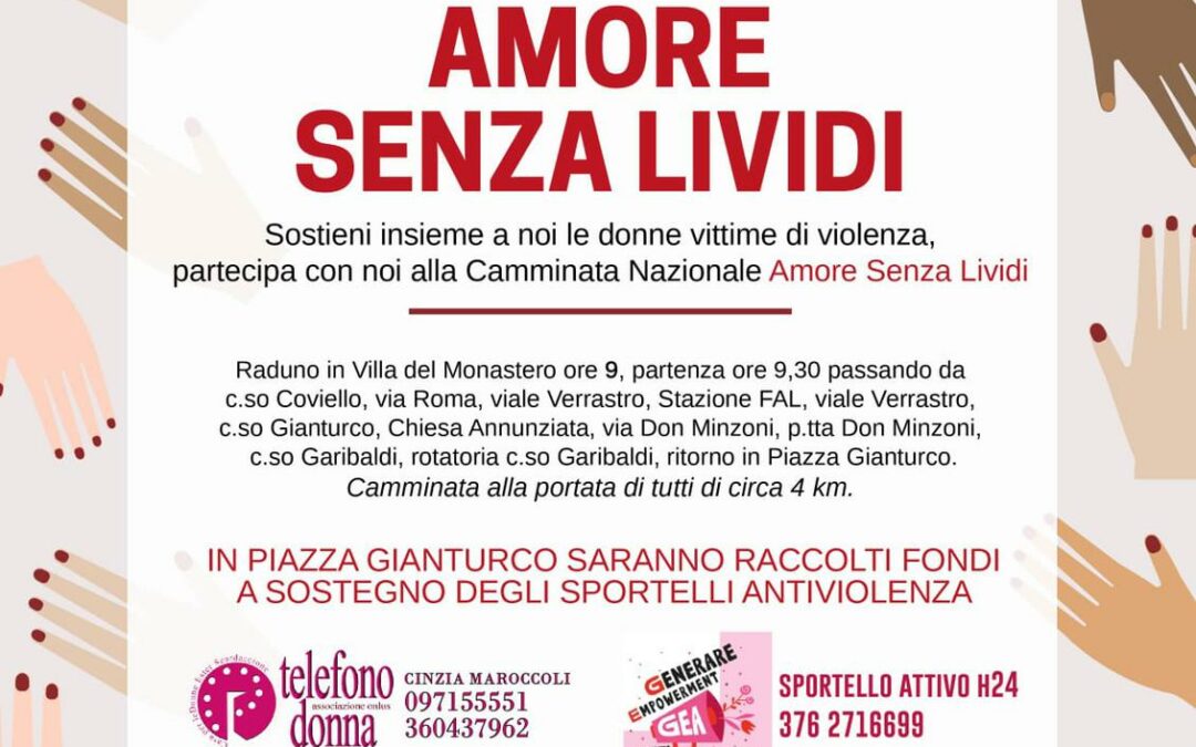 Amore senza lividi – Comune di Avigliano – 17 novembre 2024